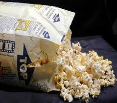 popcorn in bag