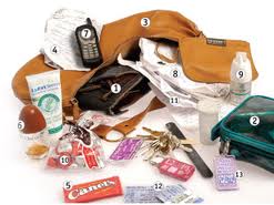 purse contents