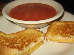 tomato soup grilled cheese